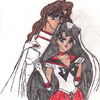 Nephlite and Sailor Mars