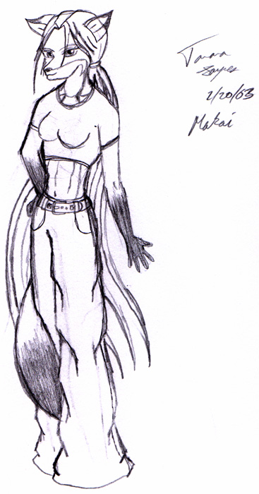 Makai my second furry character