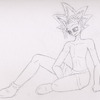 Yami in his boxers