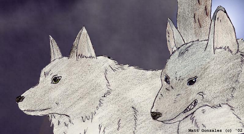 Moonlit Wolves