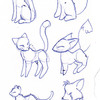 Fox and Cat doodles