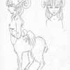 Goat Centaur Woman