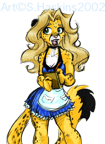 Cheetah Waitress