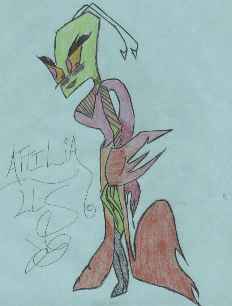 Attilia, my fan Irken