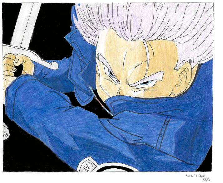 Trunks gets ready for some people-hacking