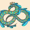 Celtic serpent / sea dragon