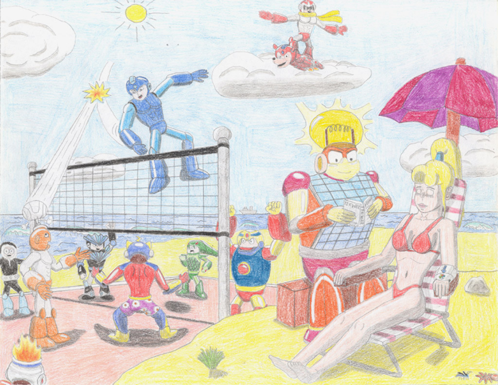 Mega Man Vacation