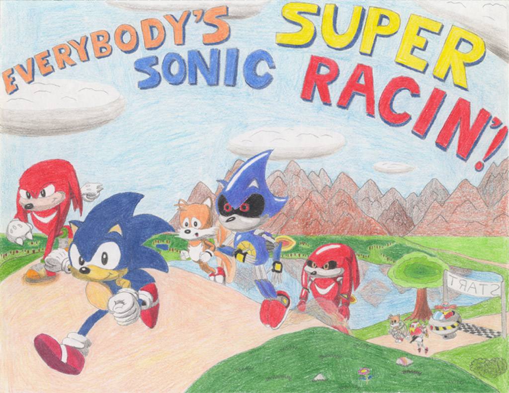 Super Sonic Racing!