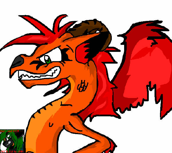random dragon...his name is peppy^-^