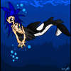 Simon ,a merman orca type thingy o.-