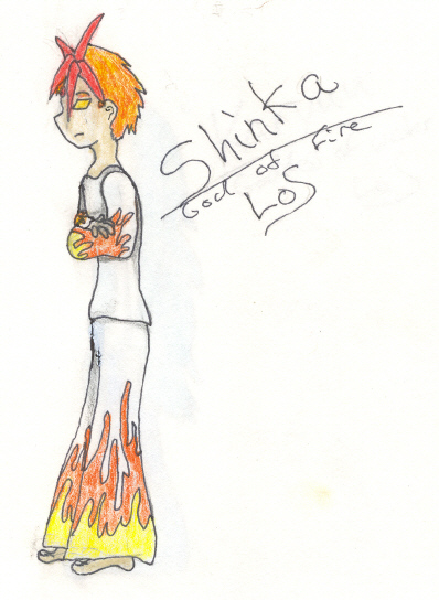 Shinka the God of Fire