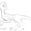 Dilophosaurus sketch
