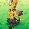 Pokemon Girl:  Girafarig