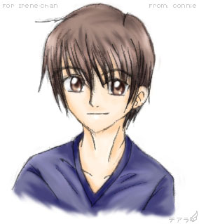 Sketch of Ken-san[coloured]