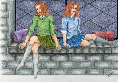 Ravenclaw and Slytherin