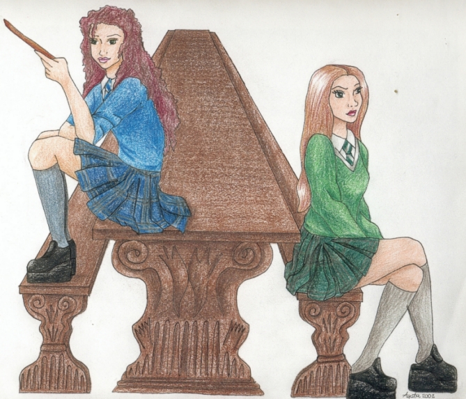 Ravenclaw and Slytherin