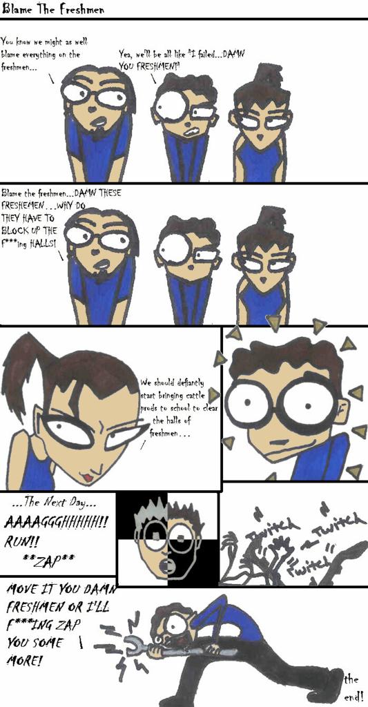 Blame The Freshmen (Comic #3)