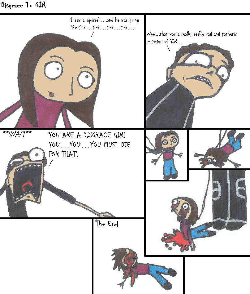 Disgrace To GIR (Comic #5)