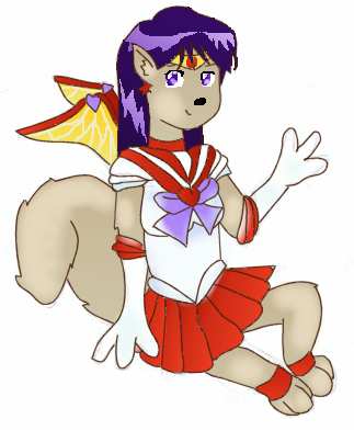 Sailor Mars -furry!