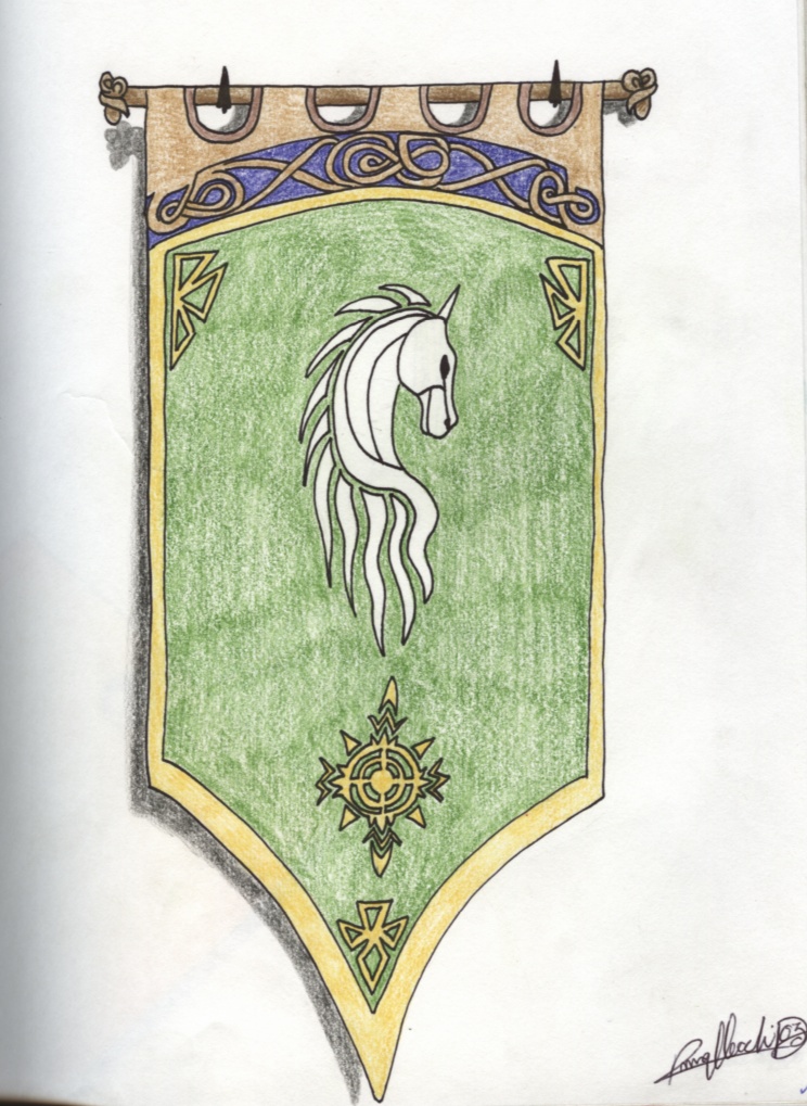 Edoras Throne Room Flag