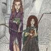 Faewyn and Anya in Moria