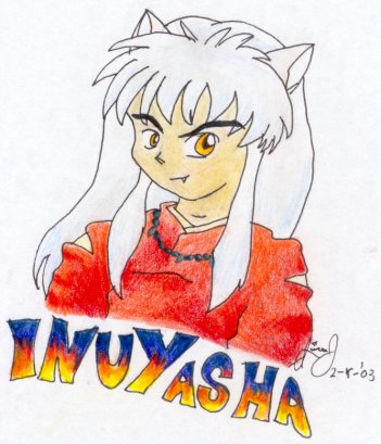 Inu-Yasha in COLOR!!!