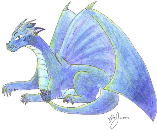 Blue Dragon! :D