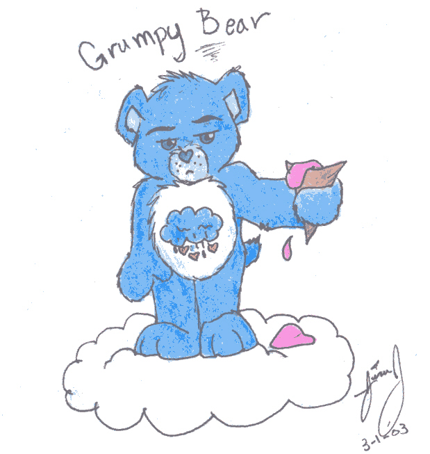 Grumpy Bear!!