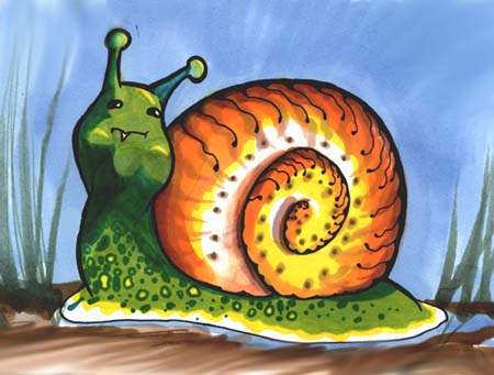 Sharp-Toothed Snail