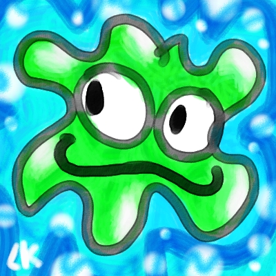 Happy Green Blob