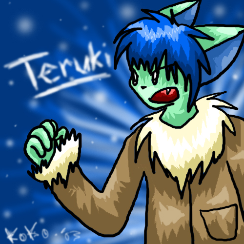 Teruki (in an eskimo coat o.o)